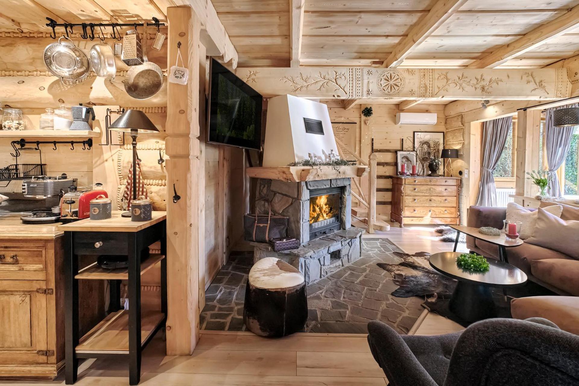 Gorska Osada Lovely Chalets Zakopane Poronin Exterior photo